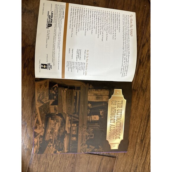 EUC Vintage Book‎ - The Ultimate Book Of Memory Albums 1989 - Picture 3 of 11